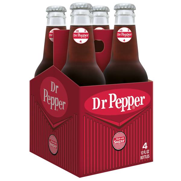 Dr Pepper Real Sugar 4 Pack 10081780 Blains Farm And Fleet 4832