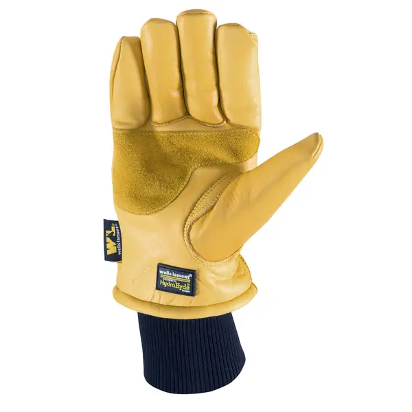 Wells Lamont Men's FX3 HydraHyde Leather Winter Work Gloves 7854L