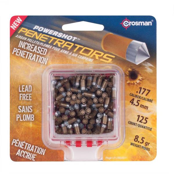 Crosman Pointed Pellets Copperhead 0.177 Caliber 250-Count for sale online 