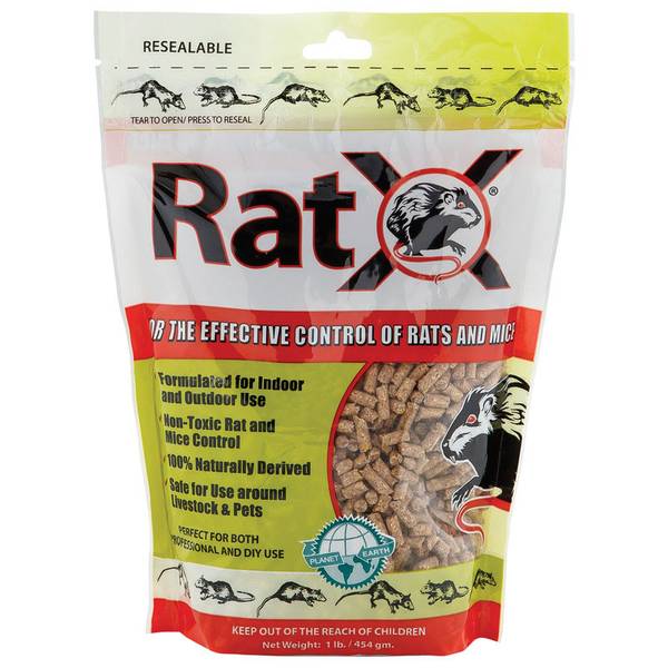 RatX Non-Toxic Mice and Rat Bait - 1lb Bag - RX-01 | Blain's Farm & Fleet