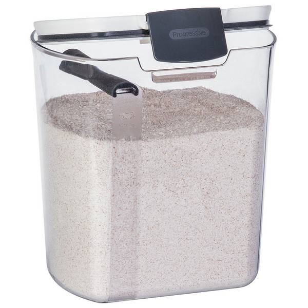 Progressive Prokeeper Flour Storage Container Pks 100 Blain S Farm Fleet Progressive Prokeeper Flour Storage, Flour Storage Jars Glass
