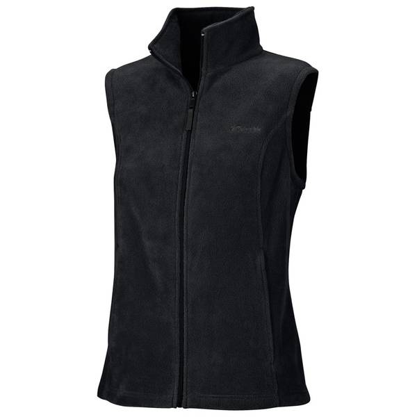 Columbia Women's Benton Springs Fleece Vest, Black, M - 1372121010-M ...