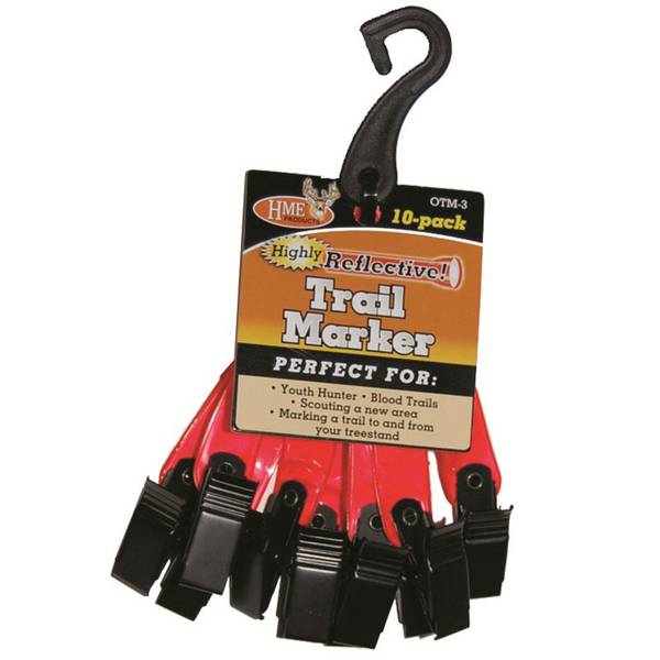 Allen Company Reflective Trail Marking Tacks, 50-Pack, White