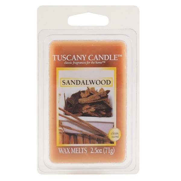 Tuscany Candle Wax Melts, Sandalwood - 2.5 oz