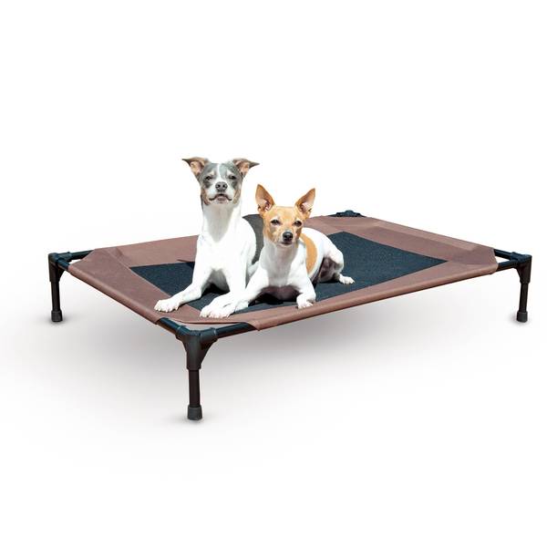 K & H Pet Products 17"x22"x7" Original Pet Cot Elevated Pet Bed, 30"x42