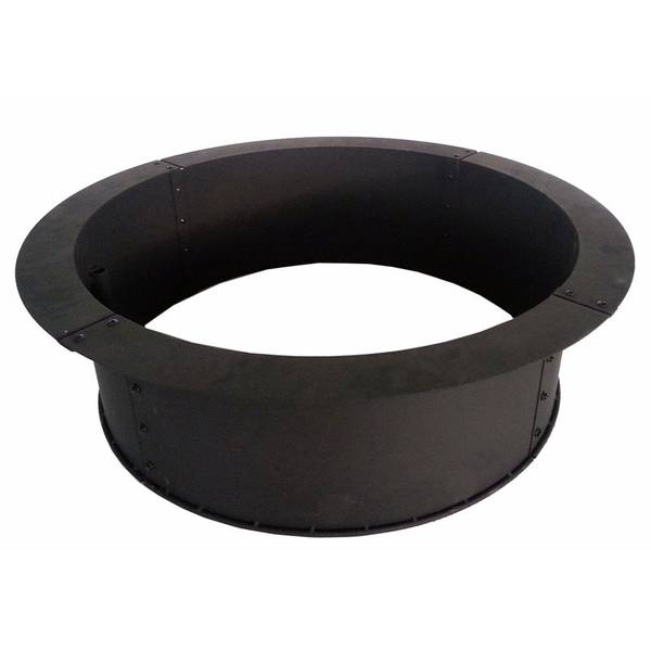 Photo of 33.5" Solid Steel Fire Ring