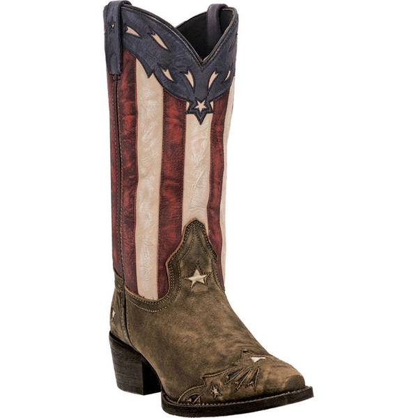 laredo maddie women's distressed cowboy boots