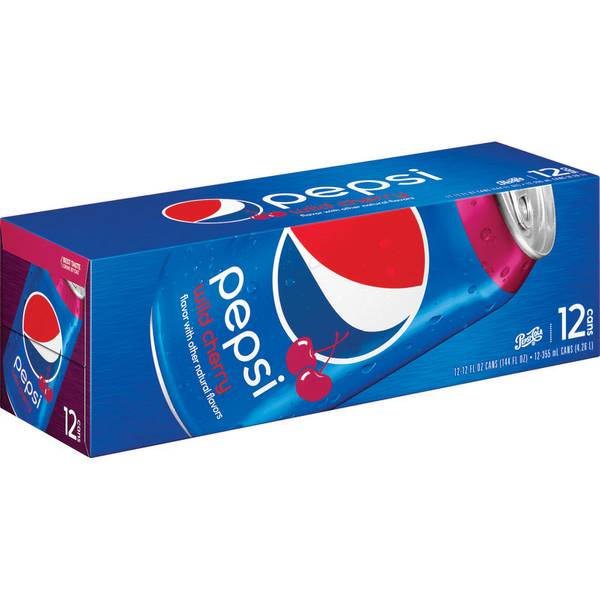 Pepsi Wild Cherry Pepsi 12 Pack 83779 Blain's Farm & Fleet
