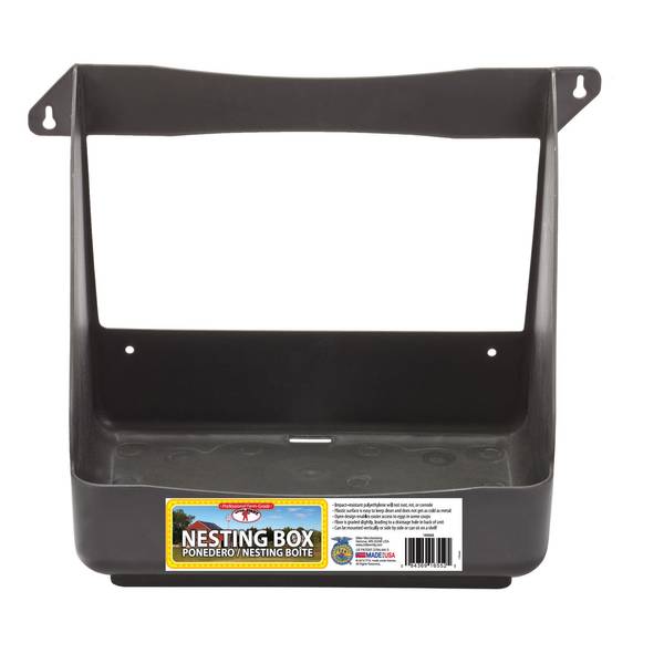 Little Giant Plastic Open Nesting Box - 165525 | Blain's Farm & Fleet