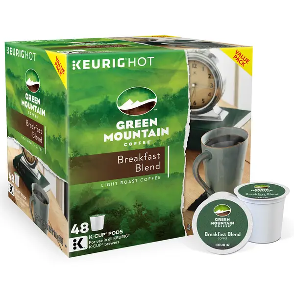 Green Mountain Coffee Breakfast Blend K-Cup - 48 count