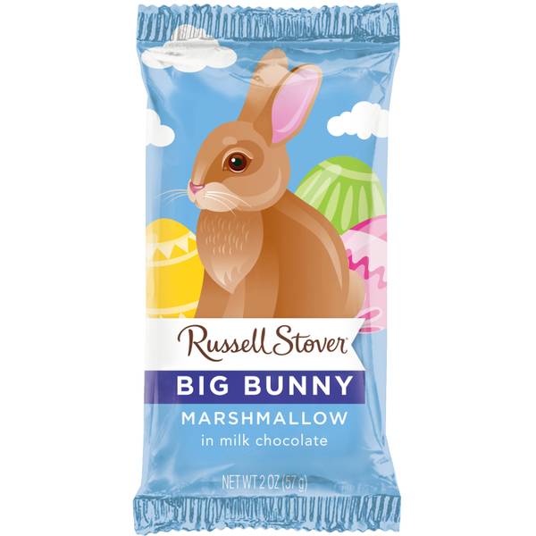 Russell Stover 2 oz Marshmallow Rabbit 3275255 Blain's Farm & Fleet