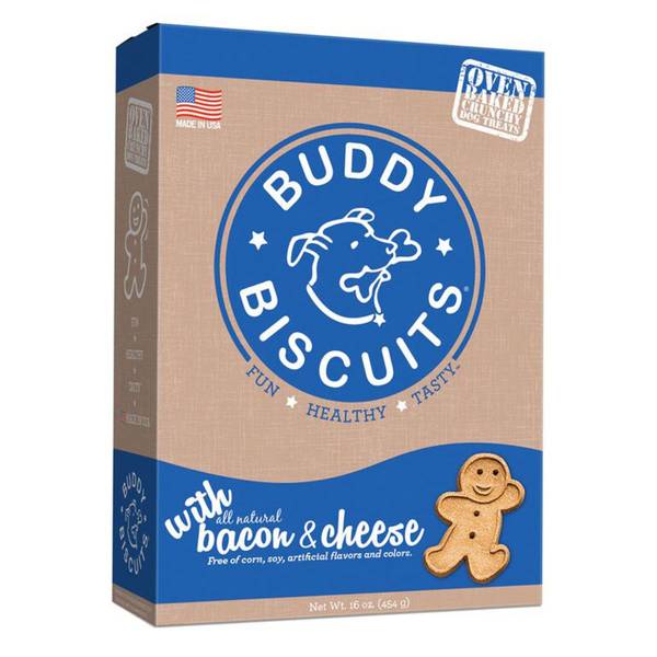 Photo of Whole Grain Bacon & Cheese Oven Baked Dog Treats