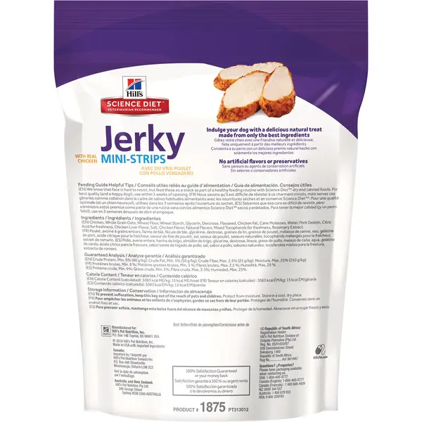 science diet jerky mini strips