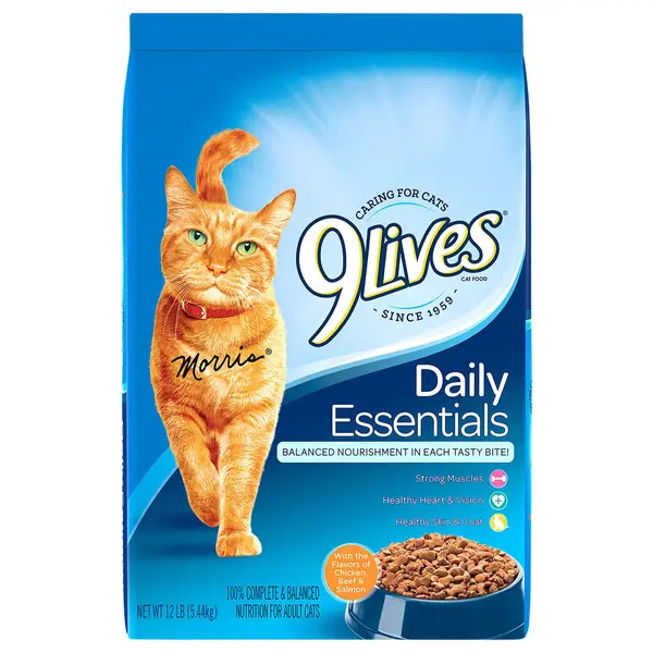 9 Lives 12 13.2 lb Daily Essentials Cat Food 7910052195 Blain s