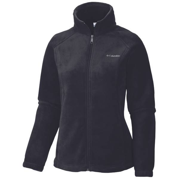 Columbia Women's Benton Springs Full Zip Jacket, Black, M - 1372111010 ...