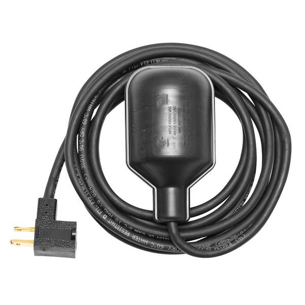 Superior Pup 93501 1/2-Horsepower Cast Iron Sewage Pup With Tethered...