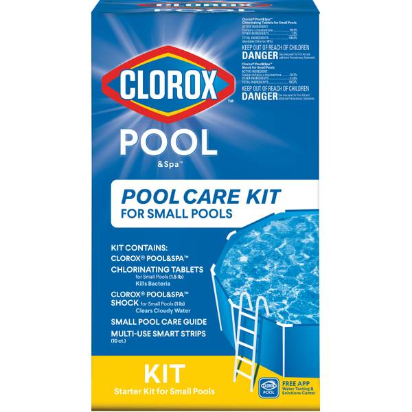 Clorox Pool & Spa Small Pool Care Kit - 69100CLX | Blain's Farm & Fleet