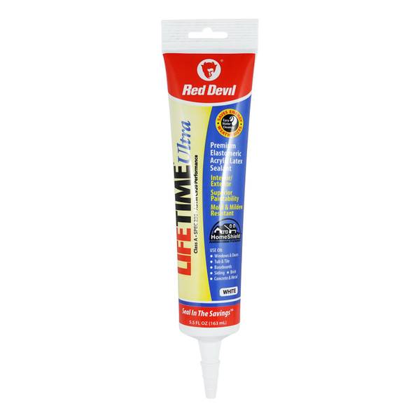 Red Devil Lifetime Ultra White Caulk 0775 Blain's Farm & Fleet
