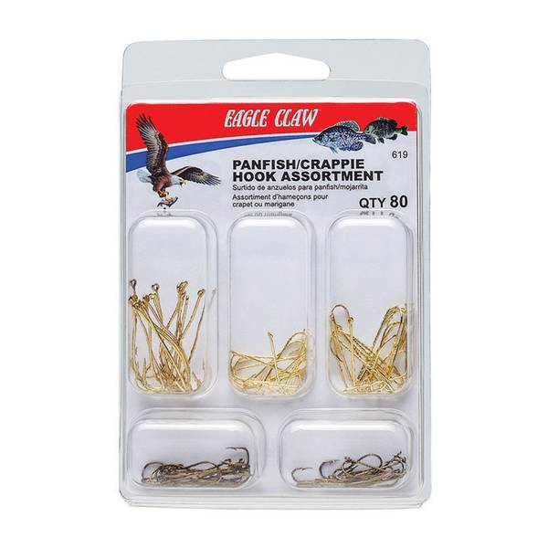 Eagle Claw Panfish & Crappie Hook Assortment - 619H