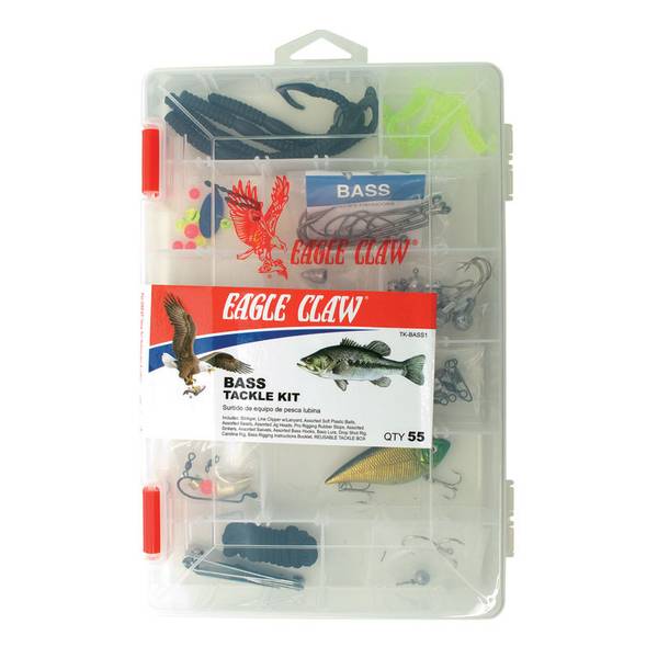 Eagle Claw Bass Tackle Kit