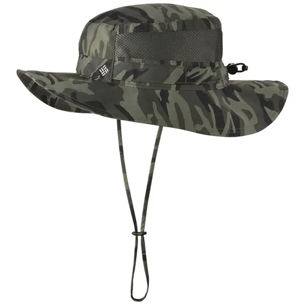Columbia Men's Camouflage Bora Bora Print Booney Hat, Gravel Camo, none -  1662121339