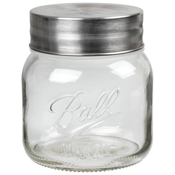 64oz Half Gallon Wide Mouth Jar A0065-000C 110-400 6-Pack - Saia Wholesale  Containers