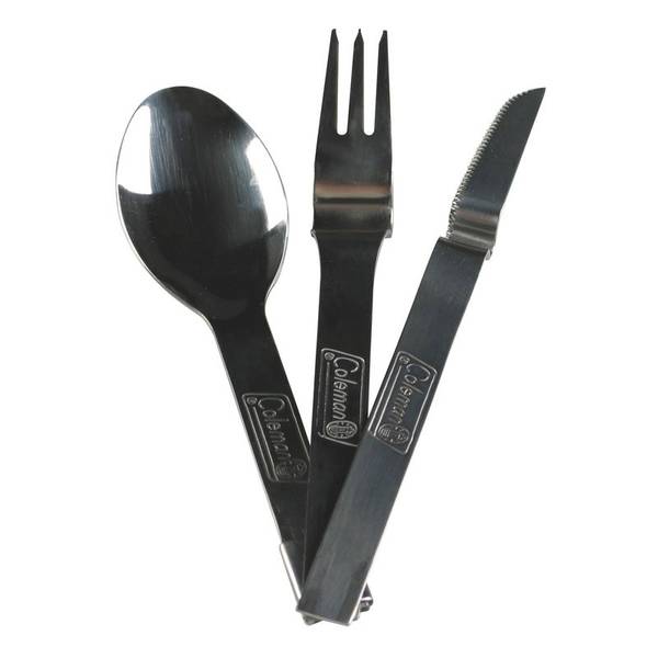 coleman rugged 12 piece stainless steel utensil set