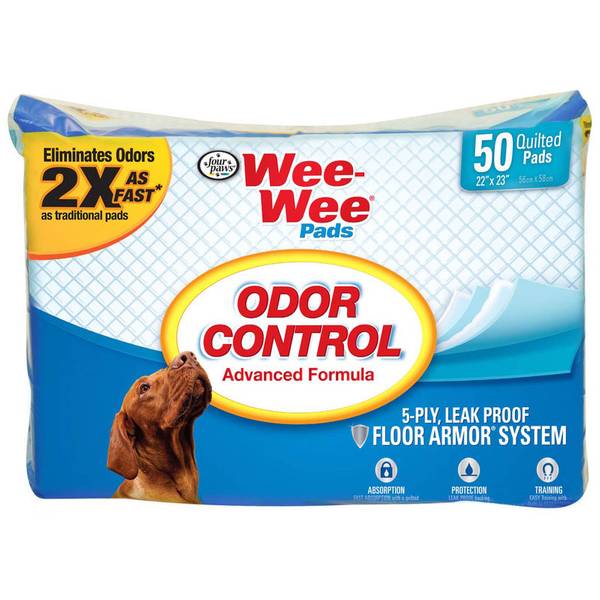 Four Paws WeeWee Odor Control Pads 100516270 Blain's Farm & Fleet