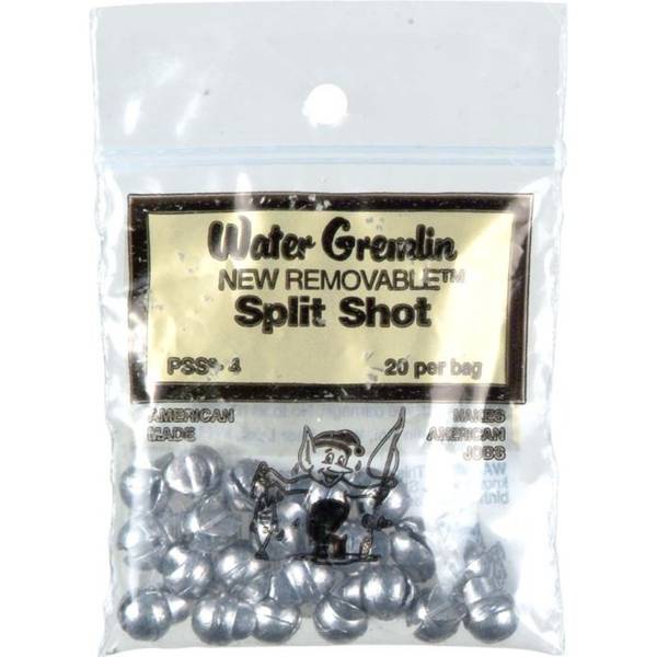 Water Gremlin Soft Lead Controlled Hinge Fishing Weights, 124-Piece
