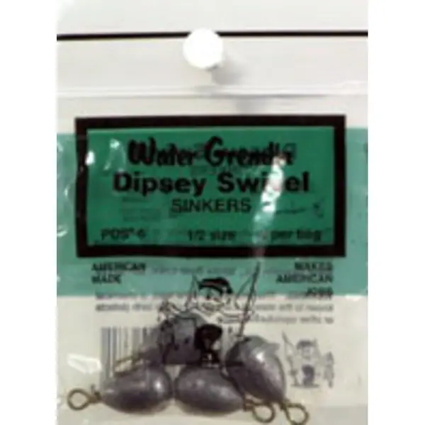 Water Gremlin Company 1/4 oz Dipsey Sinkers - PDS-8