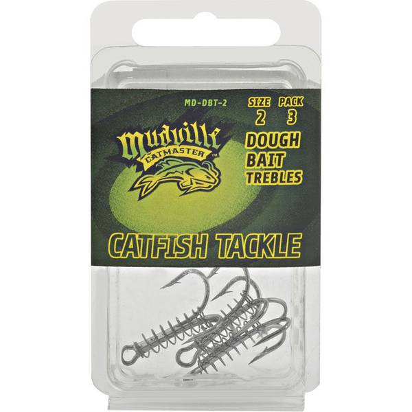 Mudville Catmaster #2 Dough Bait Treble Hook - MD-DBT-02