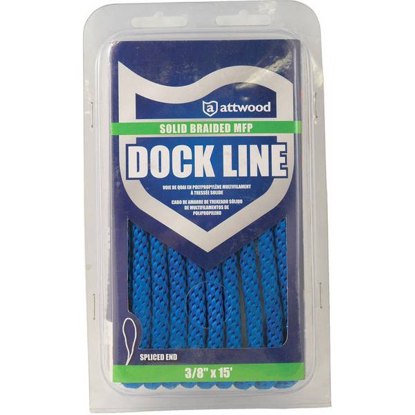 Attwood Solid Braid MFP Dock Line 117507 Blain's Farm & Fleet