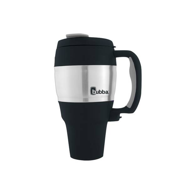 Bubba Insulated Thermos Travel Mug Hot Cold Coffee Tea 34 oz Black Tumbler Cup 