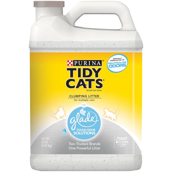 tidy cats glade tough odor solutions