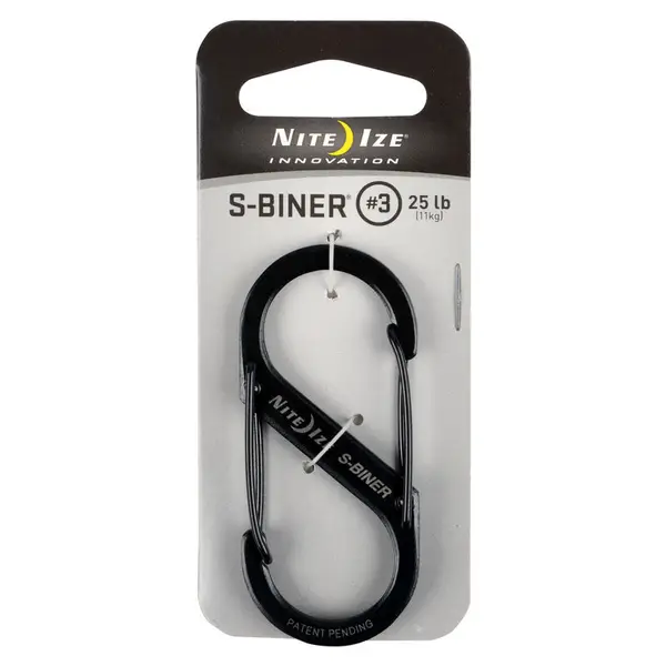 Details about   S-Biner 6 pack Size 3 Black 
