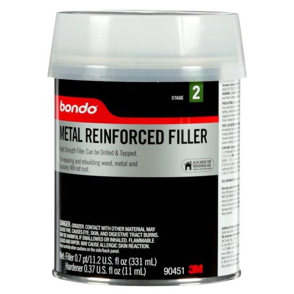 Bondo 1 Pint Metal Reinforced Filler - 90451