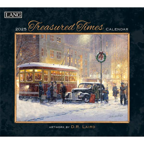 Lang 2025 Treasured Times Wall Calendar 24991001882 Blain's Farm