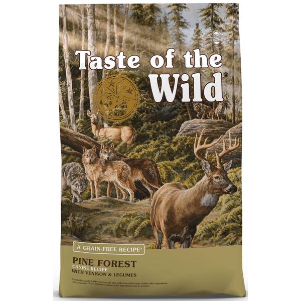 Photo of Pine Forest with Venison and Legumes Dog Food, Pasture-Raised Venison