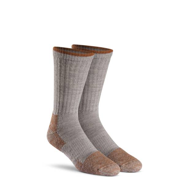 Fox River Men's Heavyweight Steel toe Wool Crew Socks, Grey, XL - 6624 ...