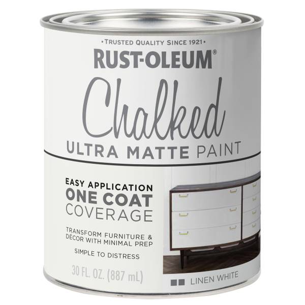 Photo of 30 oz Chalked Ultra Matte Linen White Chalked Paint