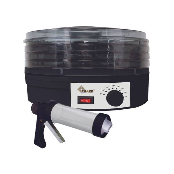 Chard 4 Tray Dehydrator with Jerky Gun DD45JC Blain