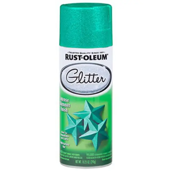 Buy Rust-Oleum Sparkling Silver Glitter Aerosol Spray Paint Clear