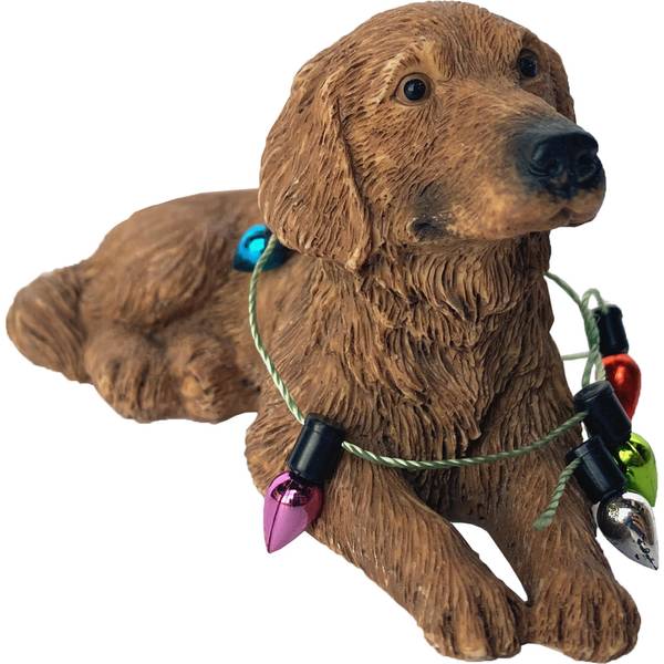 Photo of Golden Retriever Laying Ornament
