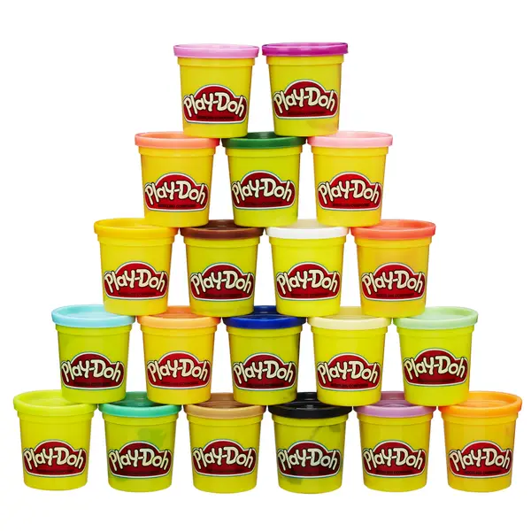 Play-Doh Super Gold - Paquete De 5 Colores No Tóxicos, Incluyendo 1 Lata Super Gold, Latas De 4 Onzas