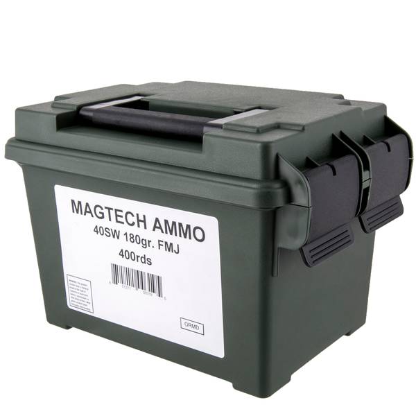 Photo of .40 S&W 180 gr FMJ Ammo Can