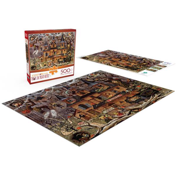 C&R Charles Wysocki - Trick or Treat Hotel - 500 Piece