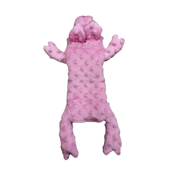 Outward Hound Fattiez Pig Plush Dog Toy, Pink, Small