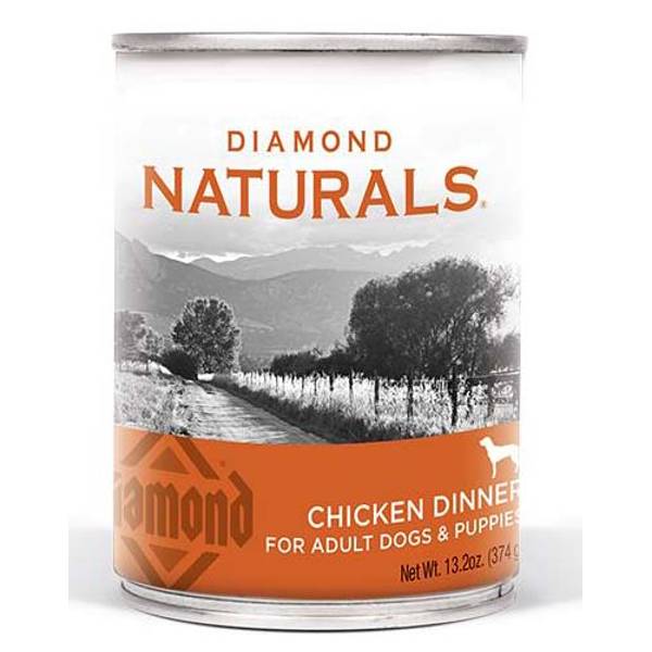 Diamond Naturals 13.2 oz Chicken Dinner Adult Dog and Puppy Food