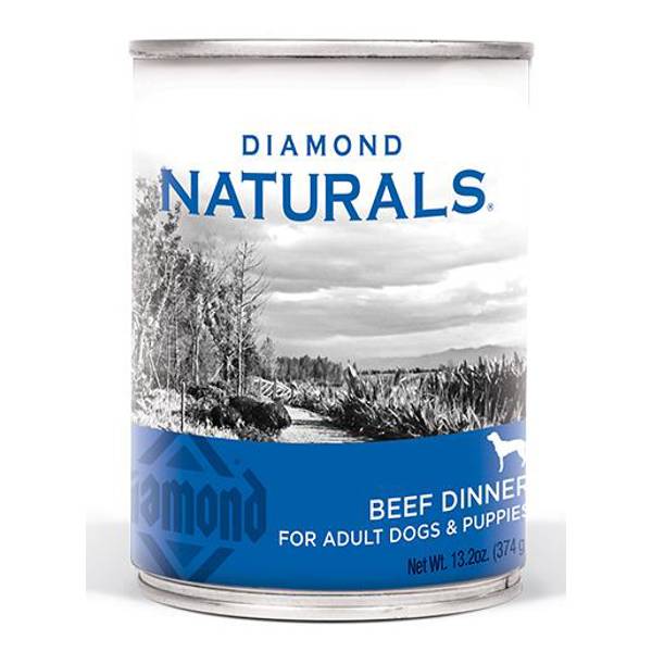 Diamond Naturals 13.2 oz Beef Dinner Adult Dog and Puppy Food 8612734 Blain s Farm Fleet